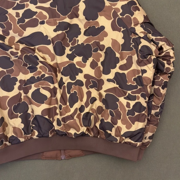 Vintage Columbia Sportswear Duck Camo Reversible Shotgun Bomber Jacket - Picture 9 of 12